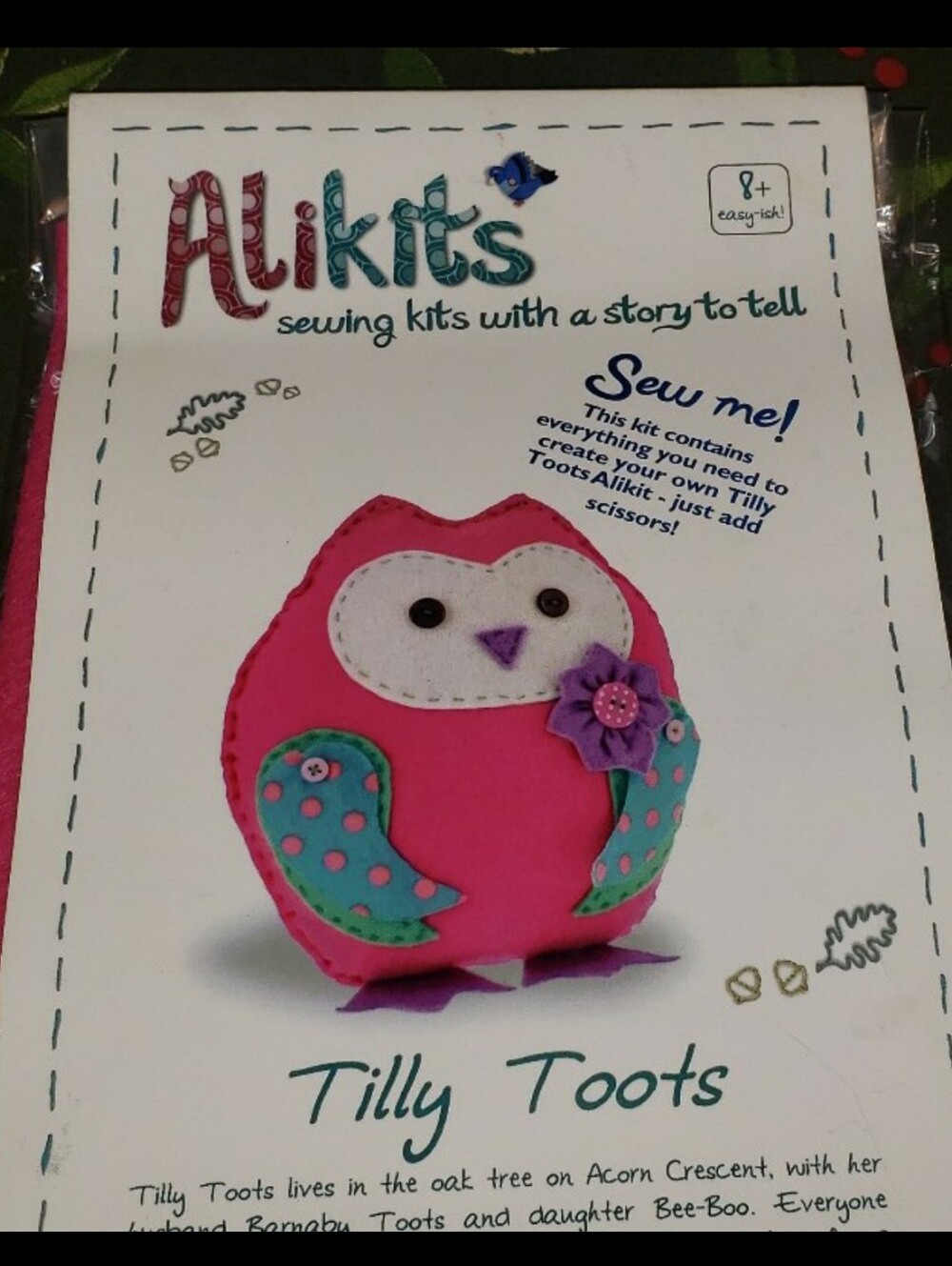 Alikits "Tilly Toots" Owl KitReeve & Capeling 2011